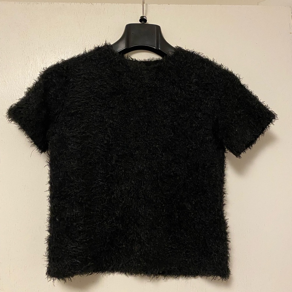 Fuzzy 90’s style shirt